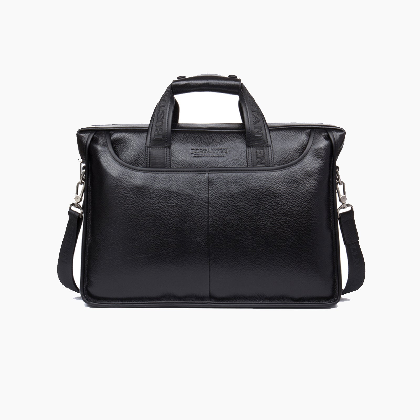 Classic Leather Briefcase for Men | 14' Laptop Bag | Bostanten