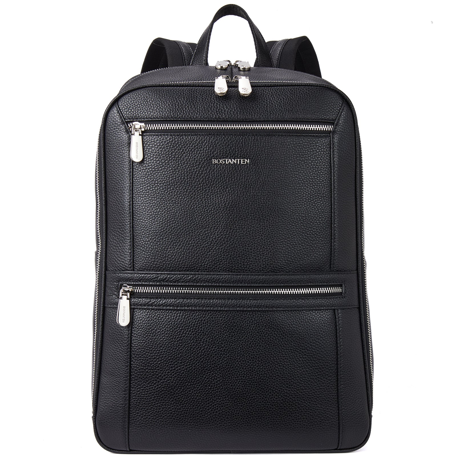 Top Men's Leather Backpack for School and Travel | Bostanten
