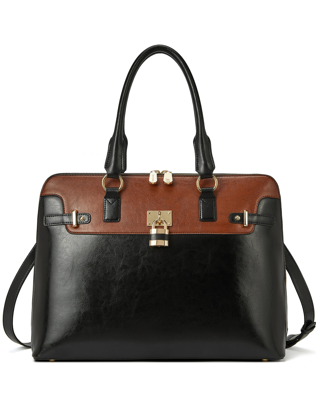 Machk Vintage Style Leather Briefcase — Ultimate Elegance