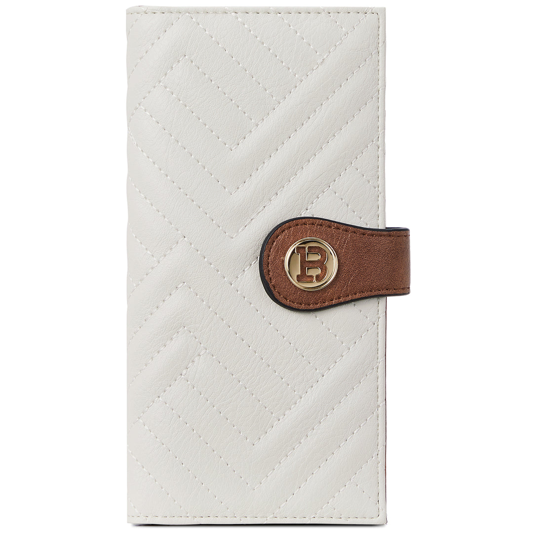 Luna Slim Quilted Leather Bifold Card Wallet