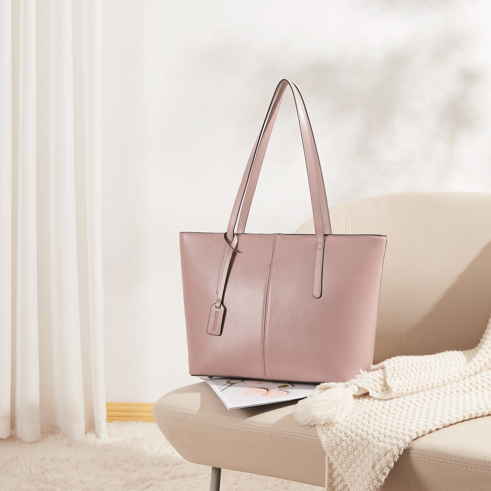 Bostanten leather tote sale