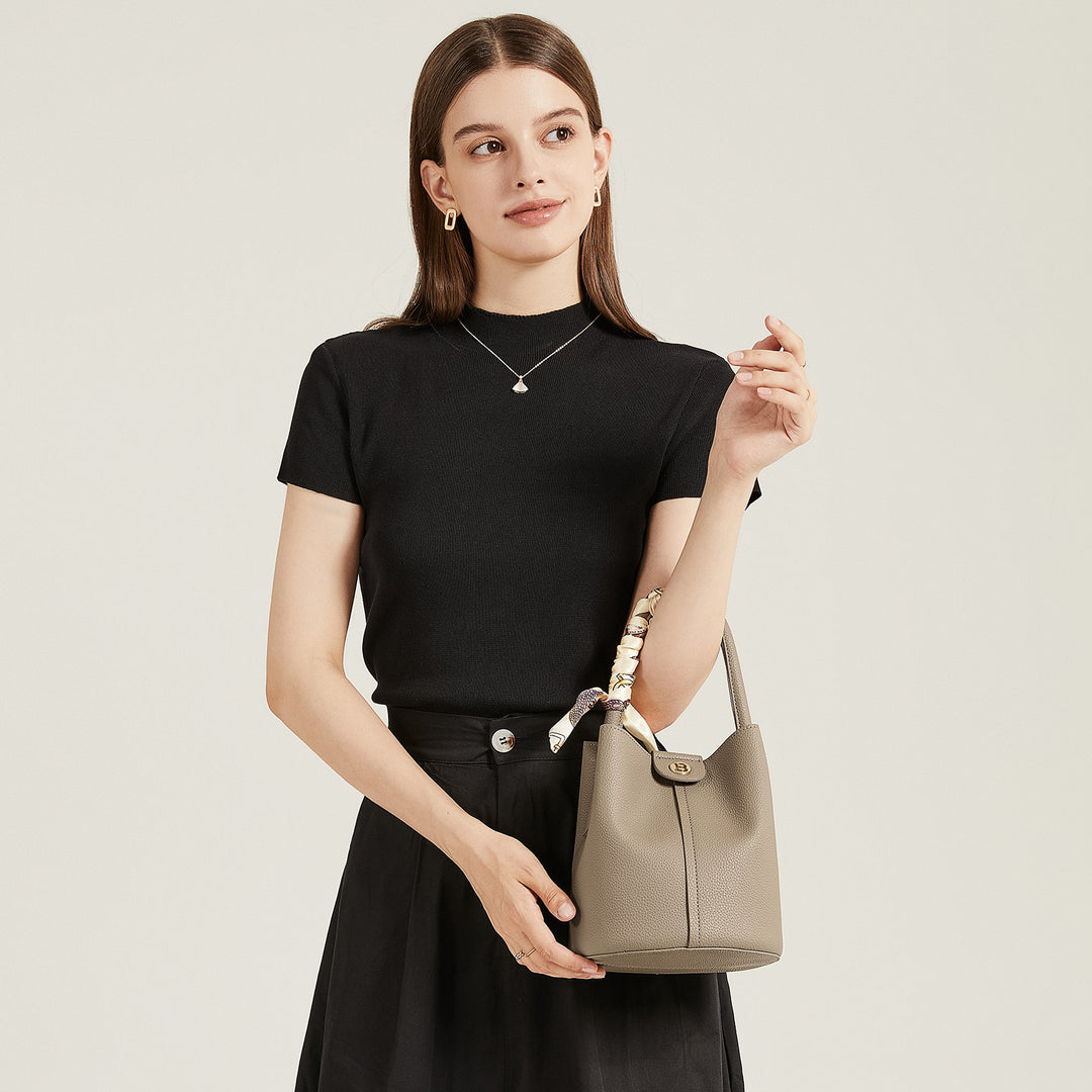 Harper Jones Bucket Bag – Chic Elegance with Versatile Style