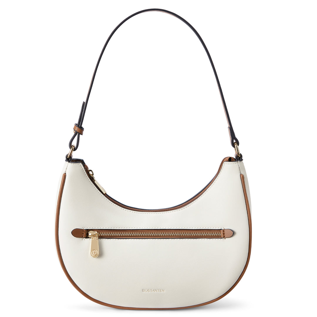 Kweli Crescent Shoulder Bag with Zip Pocket