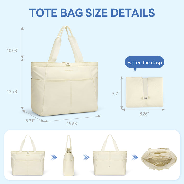 Ava Barrett 30L Travel Tote - Foldable Waterproof