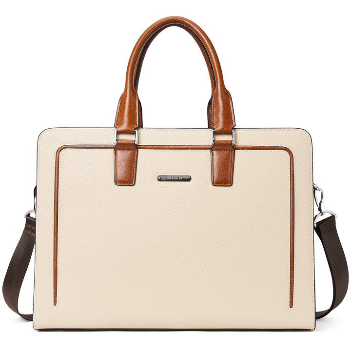 Carol  Designer Briefcase For Women — Italian Leather