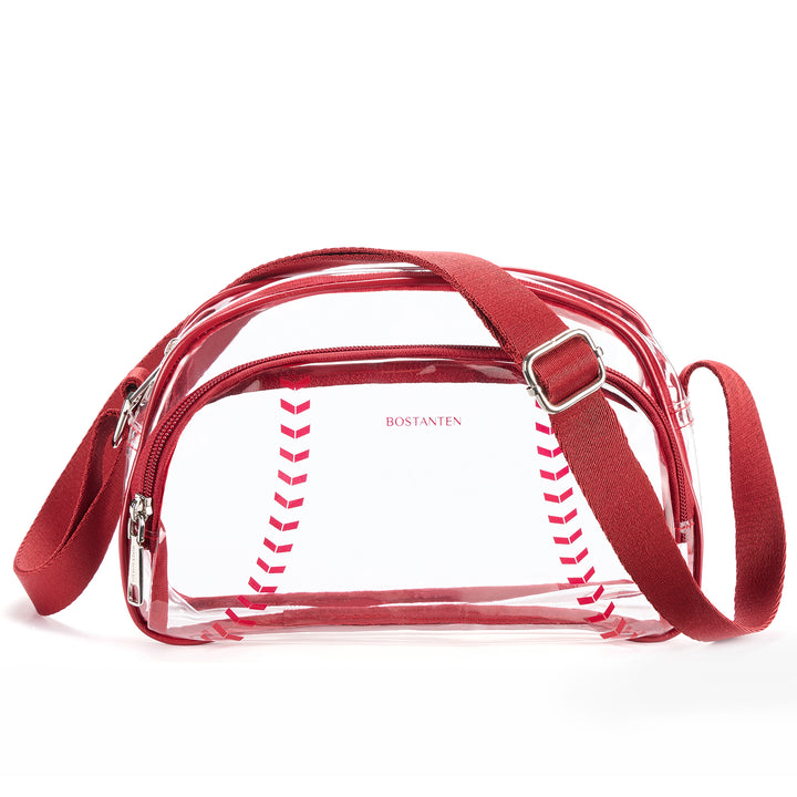 Clear Baseball Stitch Crossbody – Baseball Fans Gifts