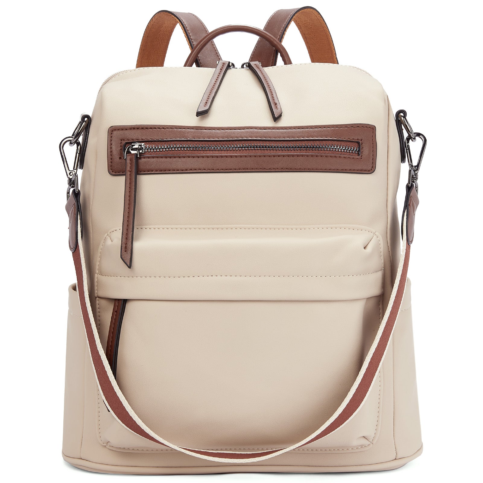 Buy Fossil Megan Brown Solid Leather Backpack For Women At Best Price @  Tata CLiQ