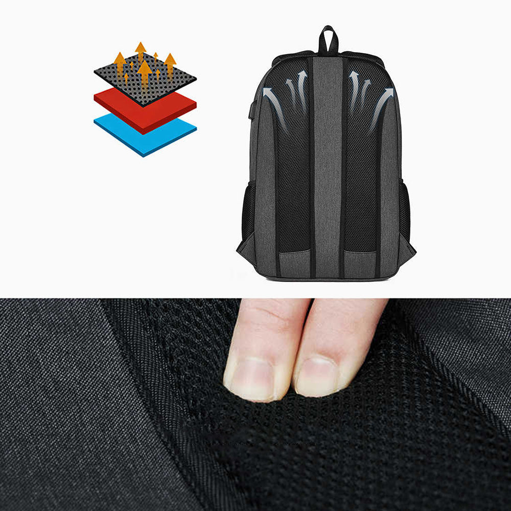 Axel Business Laptop Backpack with USB Charging Port