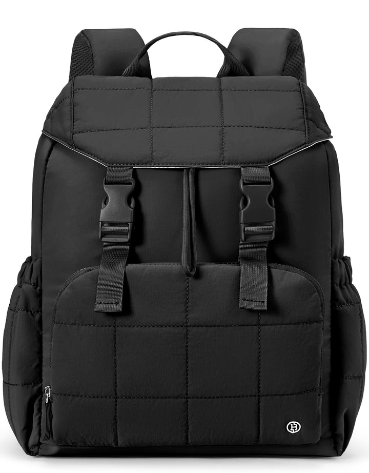 AVE 15.6 Inch Taslan Quilted Lightweight  Laptop Backpack