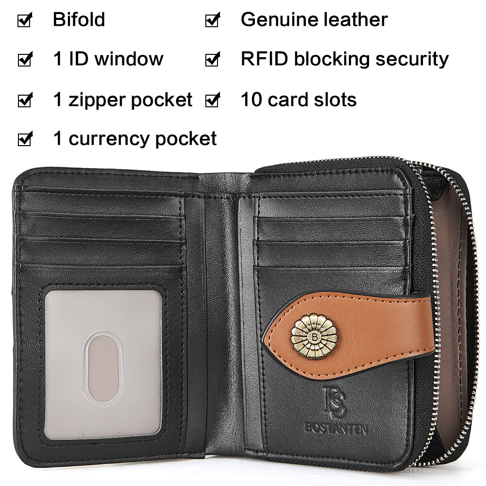 Womens Wallet With Slots Small Wallets For Women Bifold Slim Coin Purse  Zipper ID Card Holder on Clearance - Walmart.com