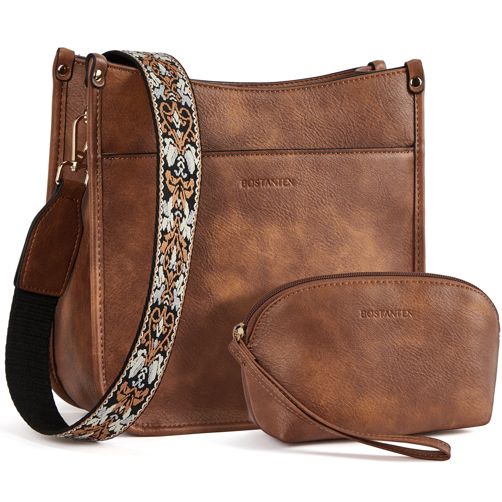 Multifunctional Designer Leather Crossbody Bag For Women —— BOSTANTEN