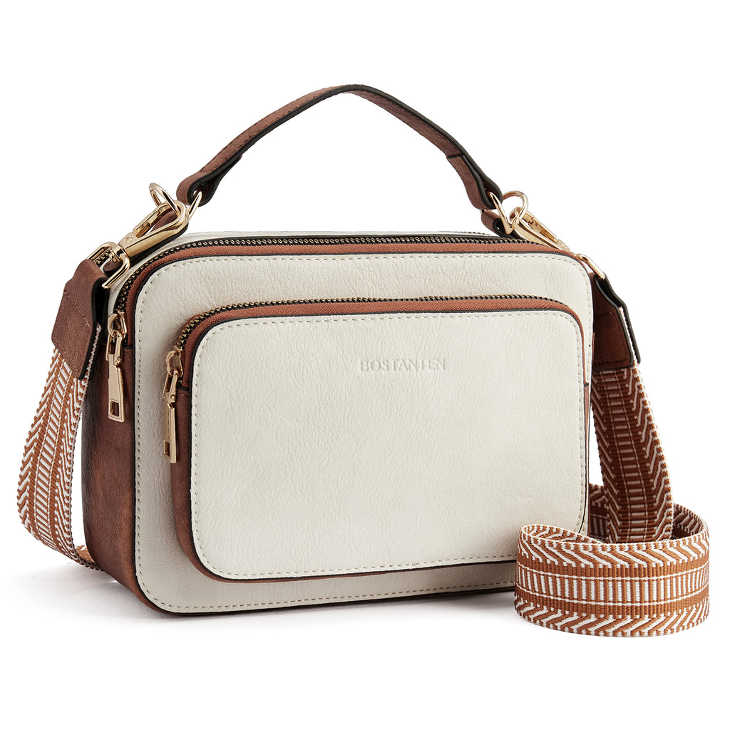 Crossbody Bags for Women Vegan Leather Purse Shoulder Handbags with Wi –  BOSTANTEN