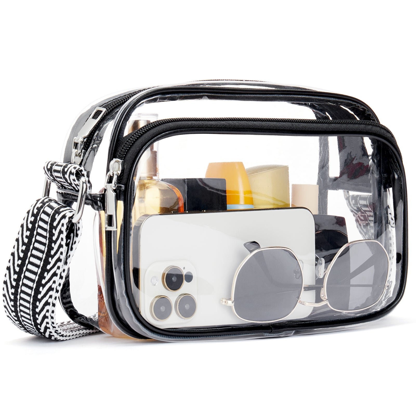 Nola Clear Stadium-Approved Crossbody Bags for Women