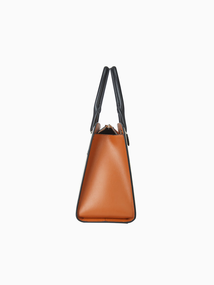 Mizuki Medium Leather Tote 13''