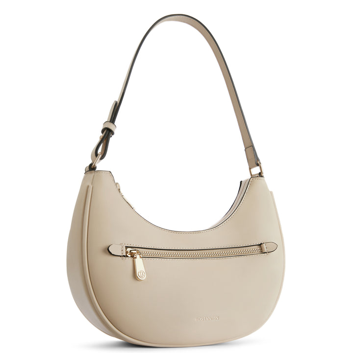 Kweli Crescent Shoulder Bag with Zip Pocket