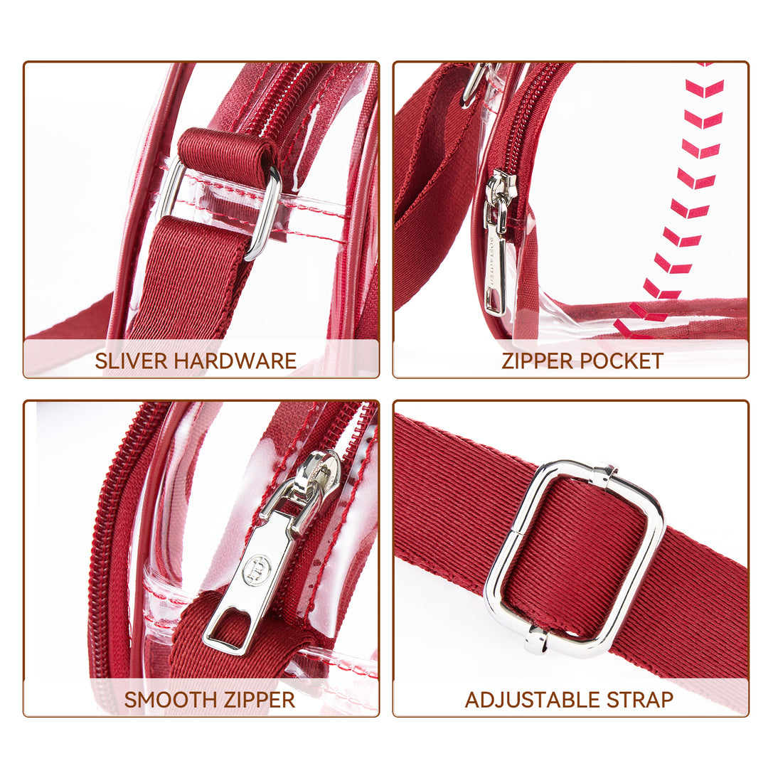 Harper Jones Baseball Stitch Crossbody – Baseball Fans Gifts