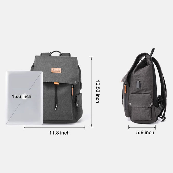 Milo Canvas Pro Travel & Commuter 15.6‘’ Laptop Backpack