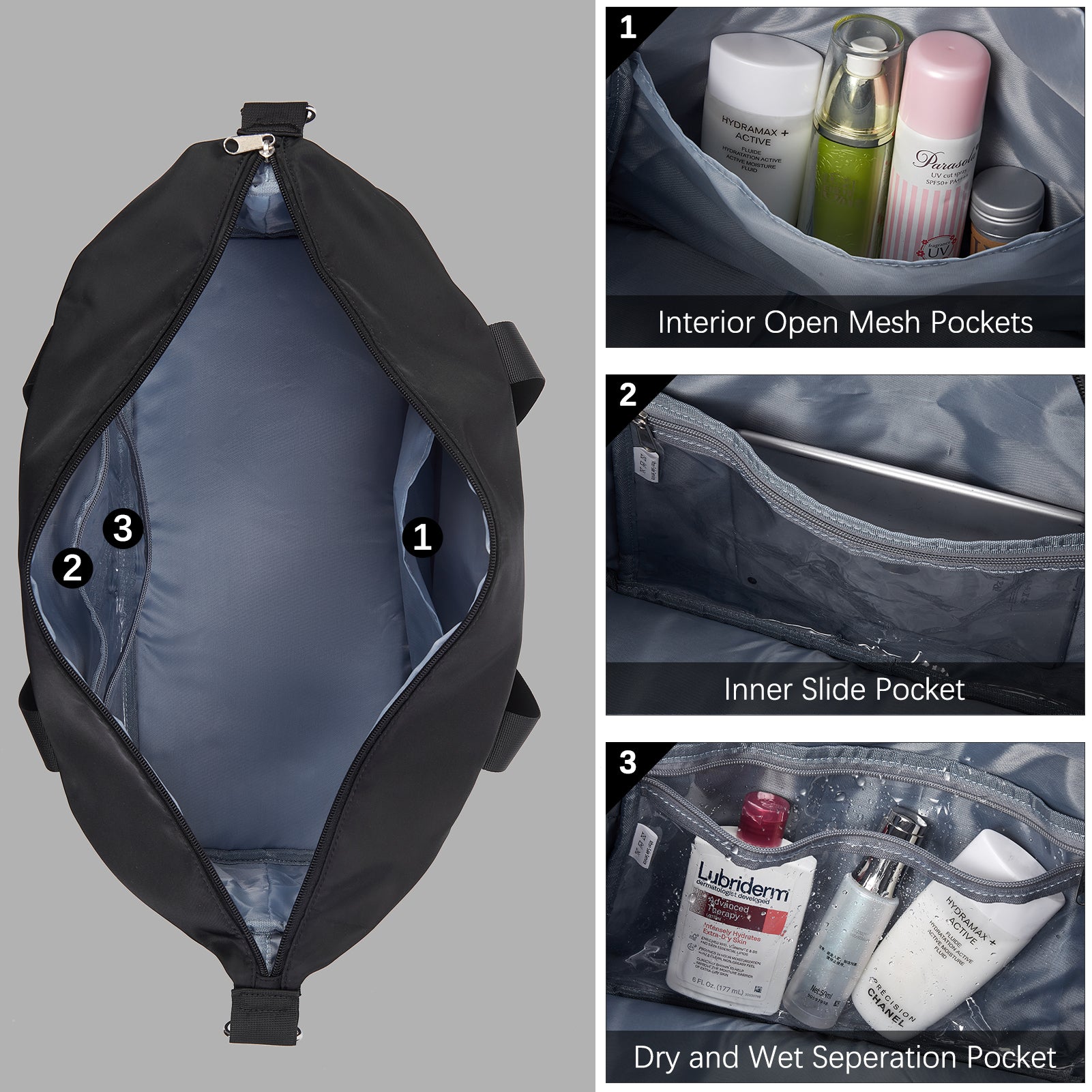 TrailGear Heavy-Duty Transparent Dry Bags