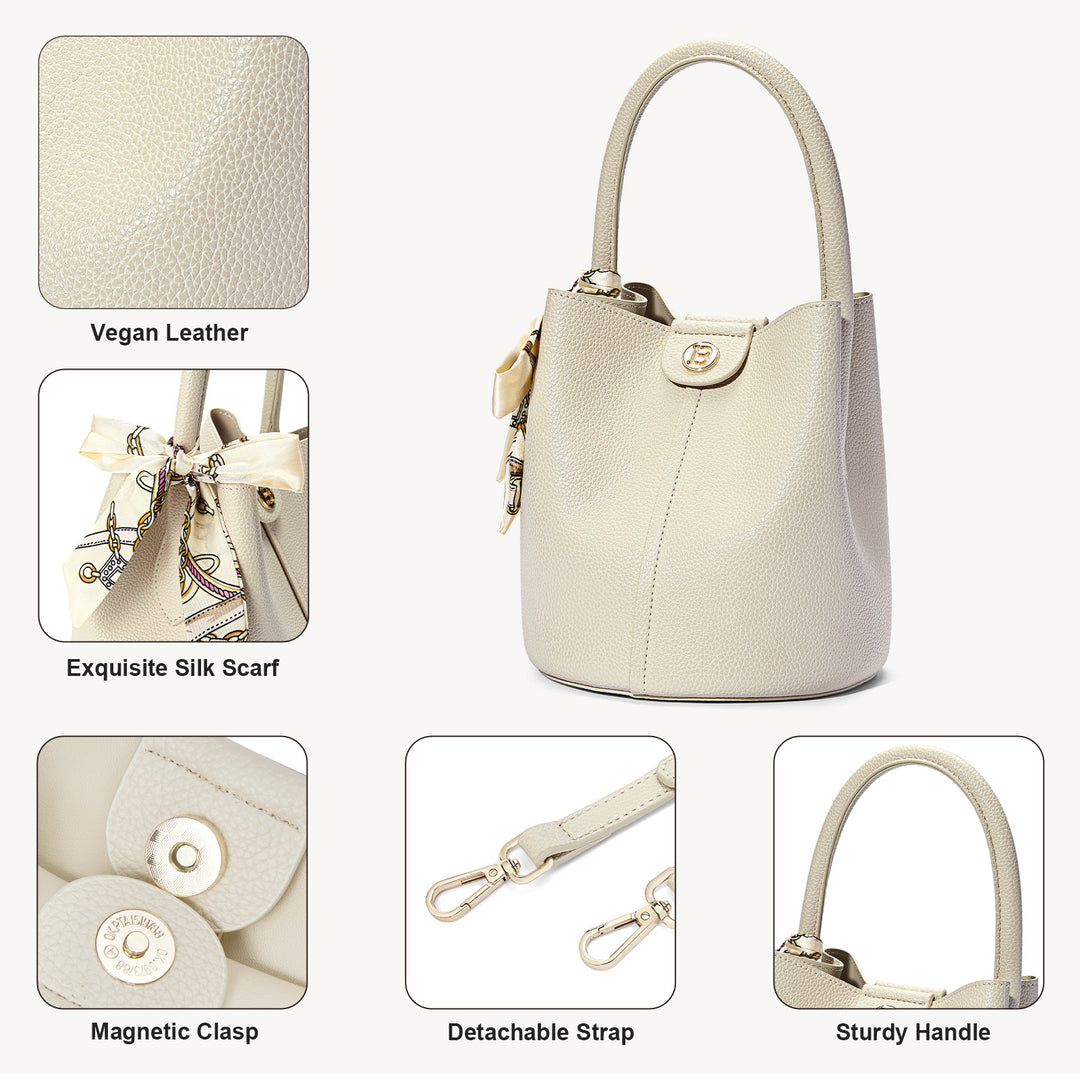 Harper Jones Bucket Bag – Chic Elegance with Versatile Style