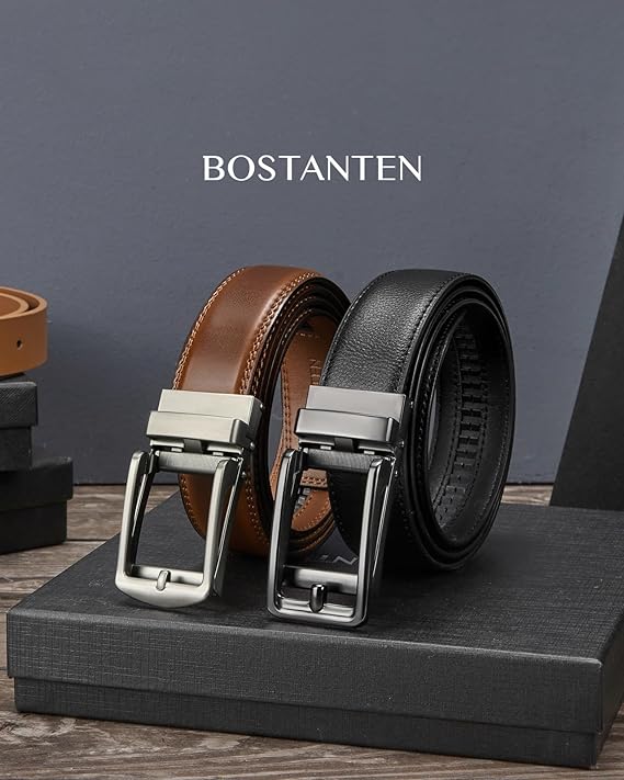 Double Up on Style with Our Two-Pack Leather Belt