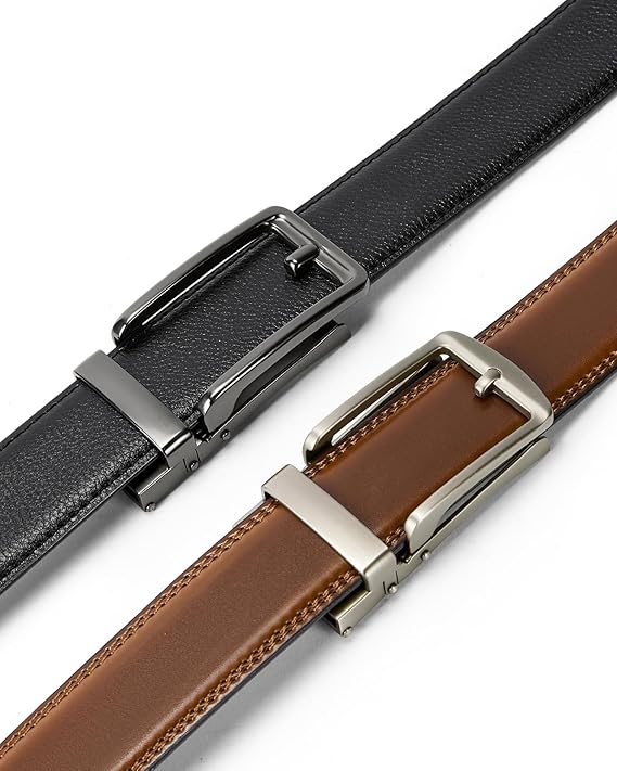 Double Up on Style with Our Two-Pack Leather Belt