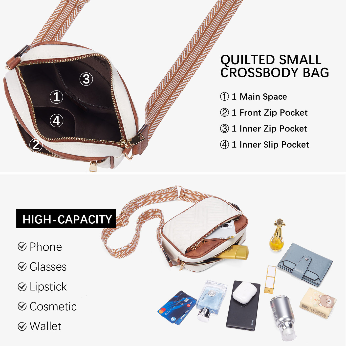  BOSTANTEN Crossbody Bags for Women Trendy Vegan