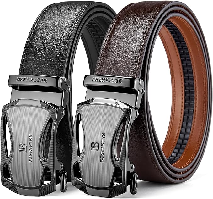 Double Up on Style with Our Two-Pack Leather Belt