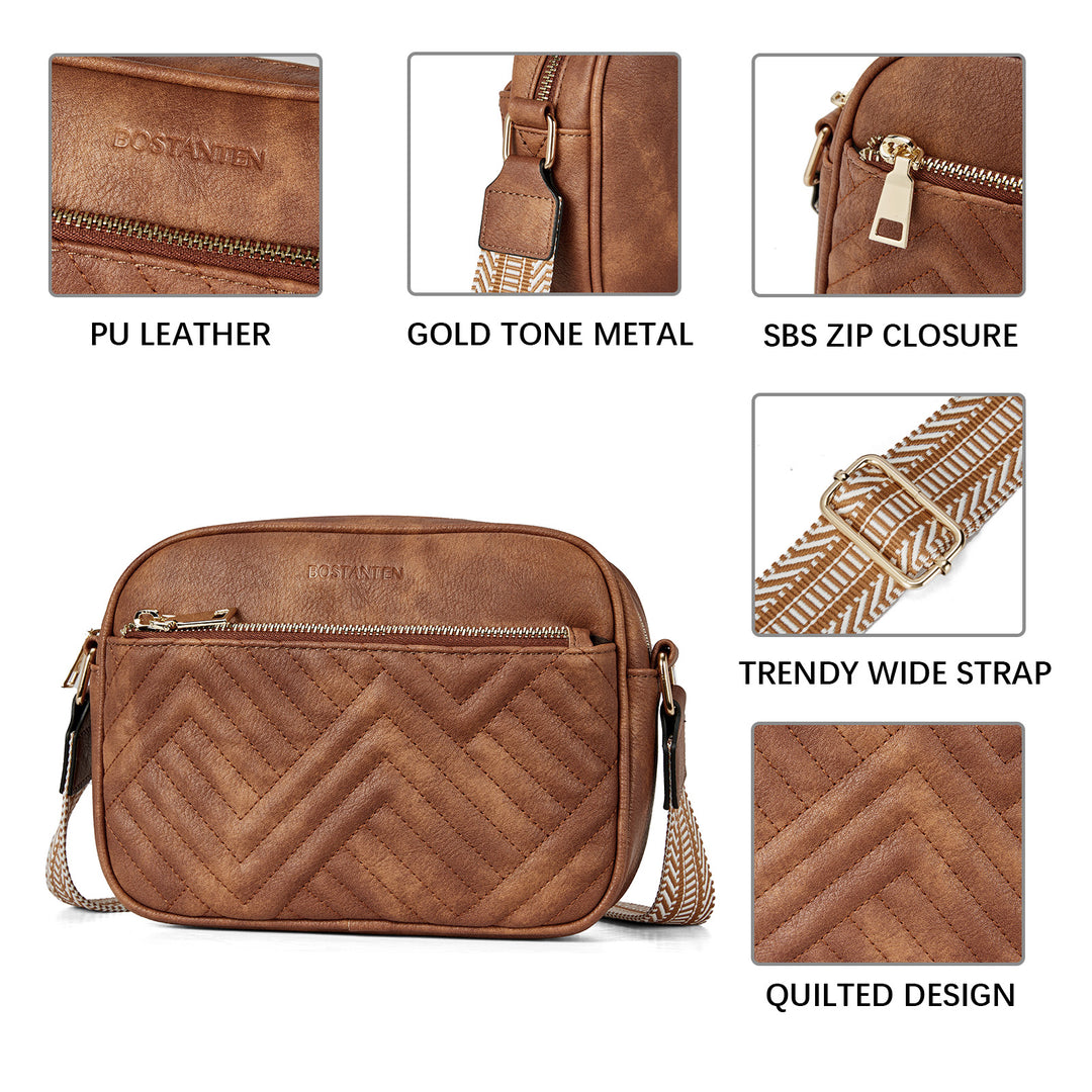 Vegan Leather Crossbody Bags for Women - Shop Now for Sustainable Style –  BOSTANTEN