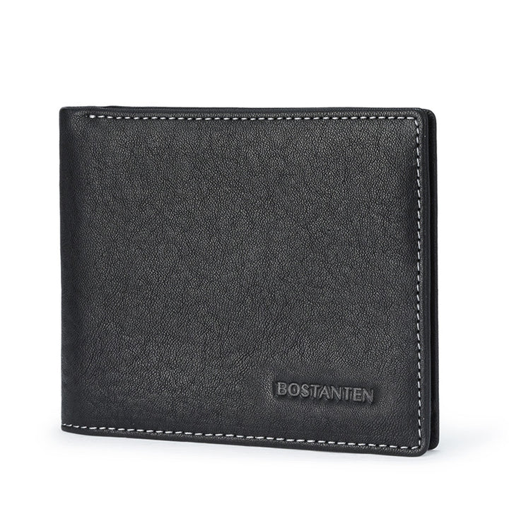 BOSTANTEN Men's Genuine Leather Wallet