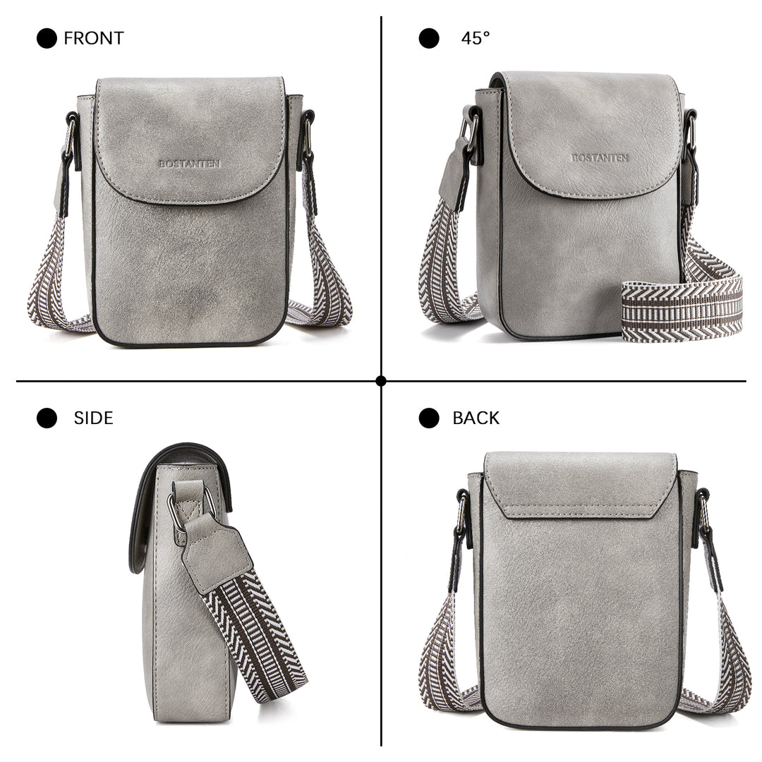 Phone Crossbody Bag - Magnetic Front Flap