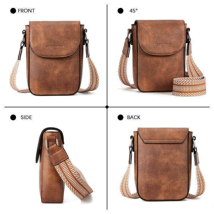 Phone Crossbody Bag - Magnetic Front Flap