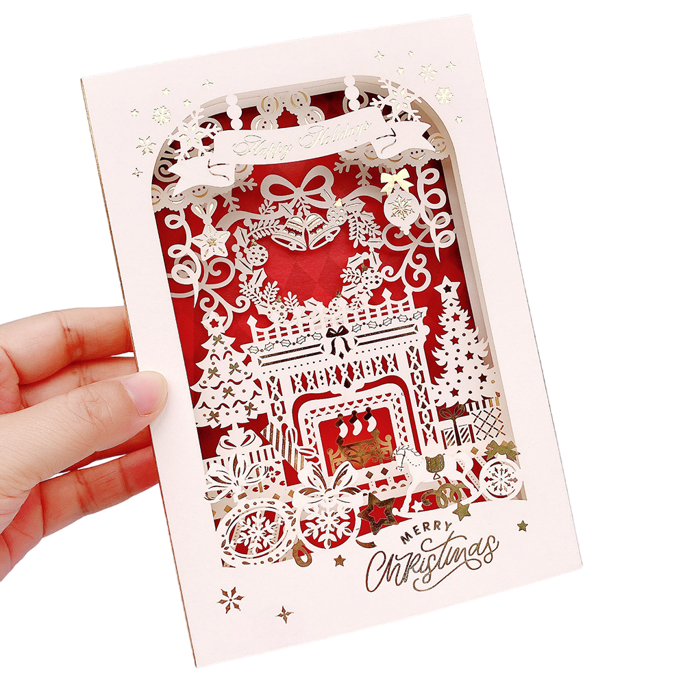 Luxury 3D Christmas Card