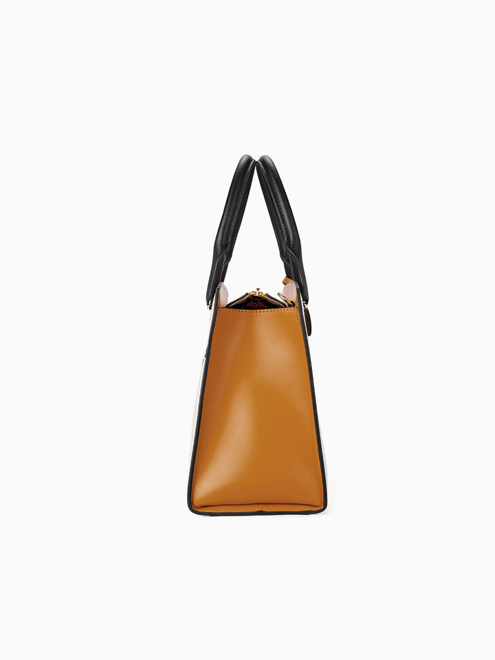 Mizuki Medium Leather Tote 13''