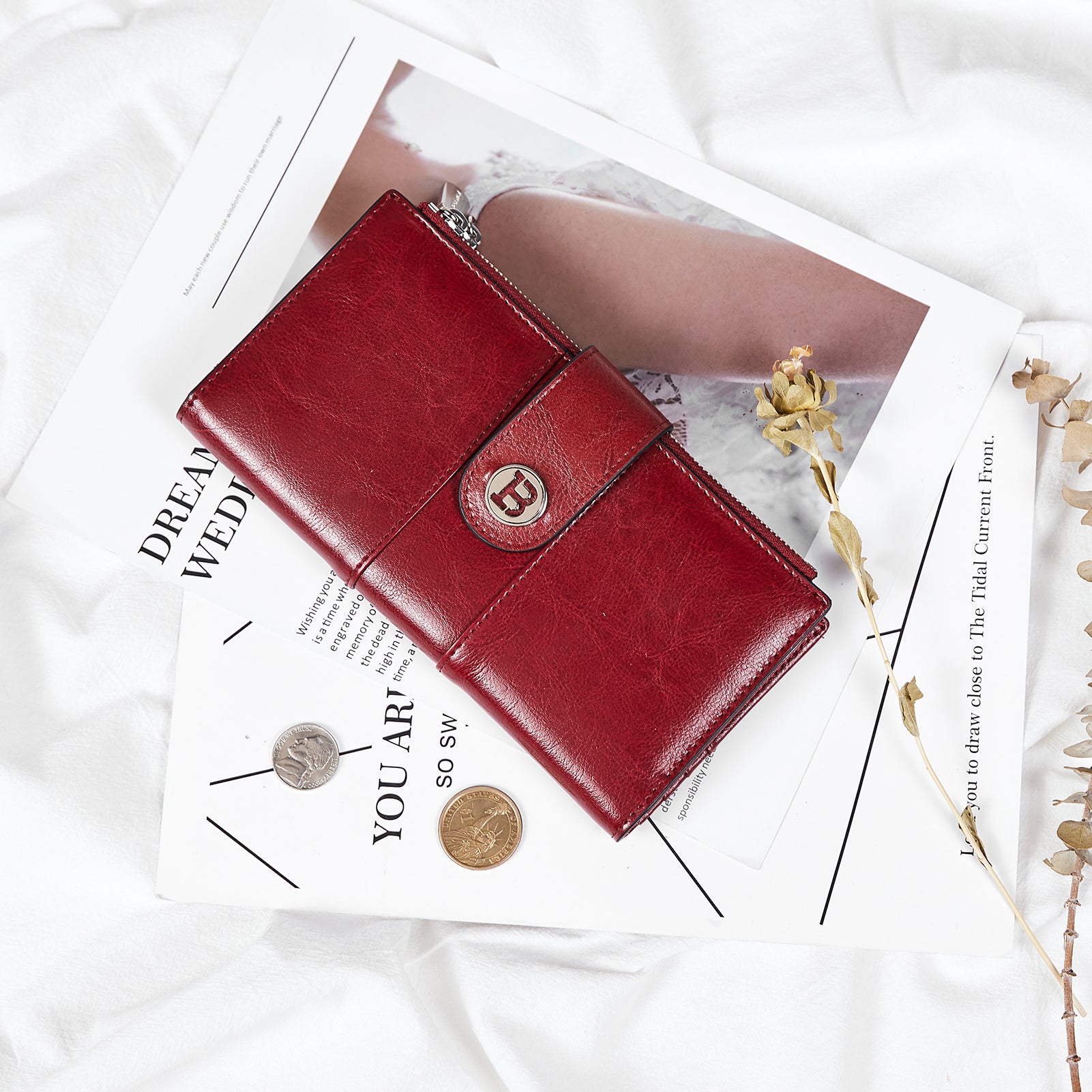 Ladies Purse Wallet PU Leather Long Women Wallet Card Holder Wallet Clutch  Wallet with Zipper Pocket Coin Purse (Women Wallet 01, BLUE) price in UAE |  Amazon UAE | kanbkam
