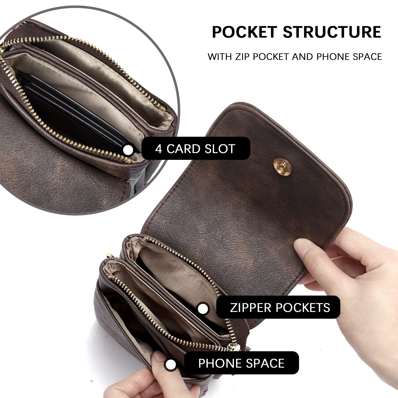 Golden Heart delicate Touch Screen Phone Holder, crossbody sling bag cum  wallet | Available in 3 colors at Rs 199.00 | Single Strap Bag, Picnic  Sling Bag, लंबी पट्टी वाला बैग -