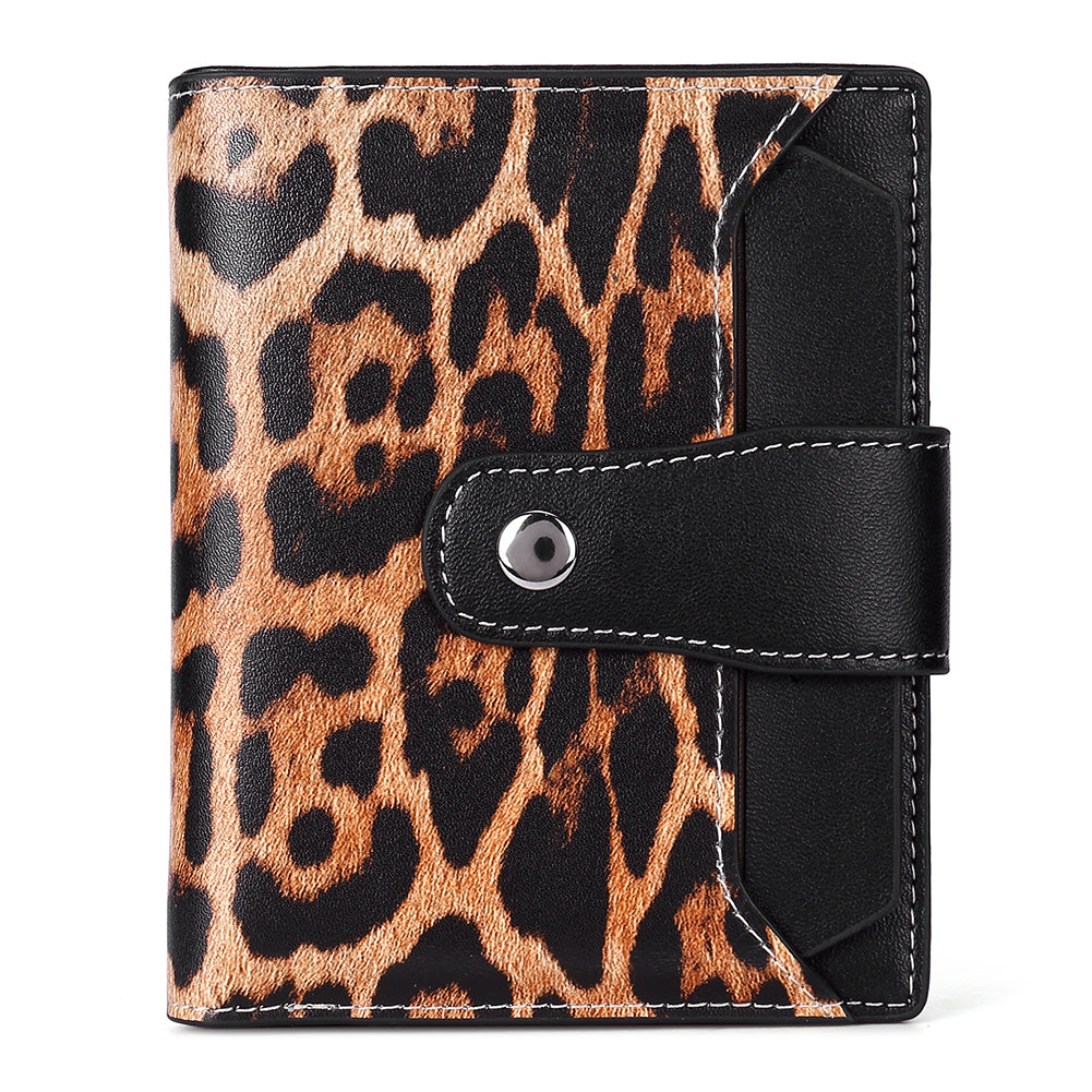 BURBERRY Grace Large Leopard Print Leather Shoulder Bag Multicolor