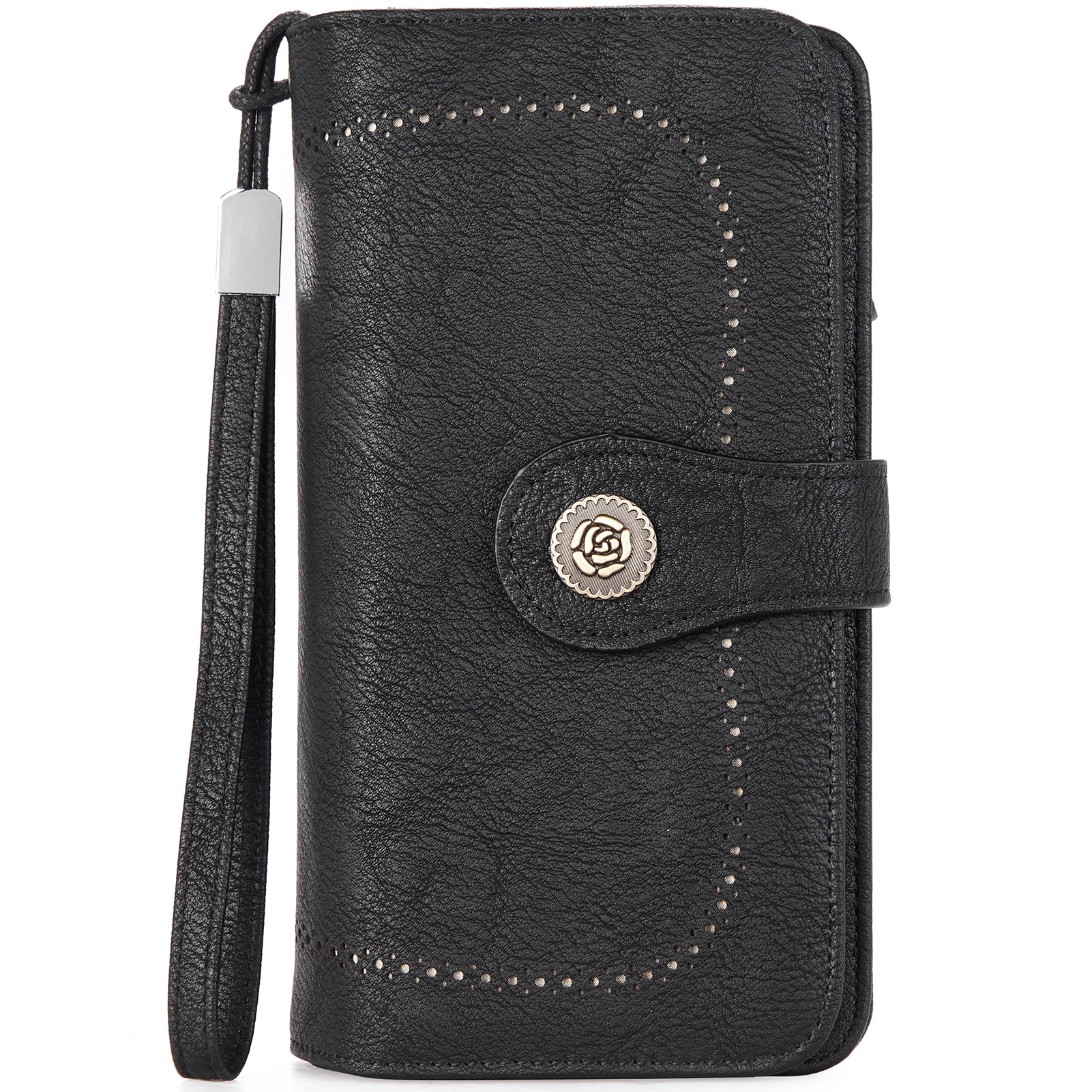 Buy Delegarde Small Coin Purse for Women Ladies Hand Wallet (Black) at  Amazon.in