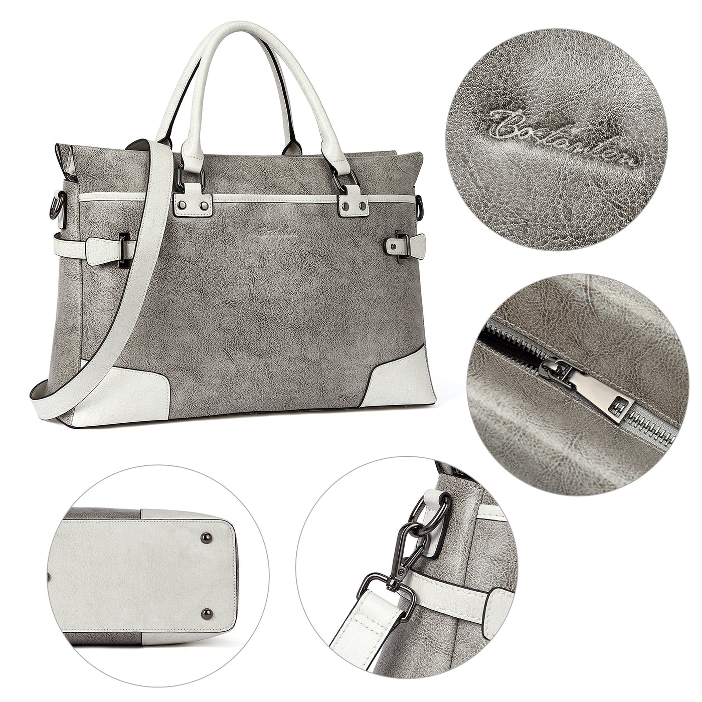 Machk Women Briefcase Bag — Bostanten – BOSTANTEN