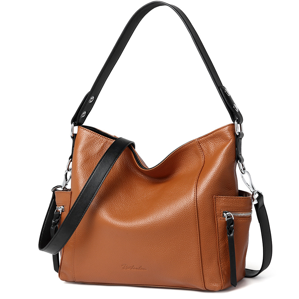 Amazon.com: Pealwel Women Shoulder Handbag Roomy Multiple Pockets Bag  Ladies Crossbody Purse Tote Top Handle Satchel(Black) : Clothing, Shoes &  Jewelry