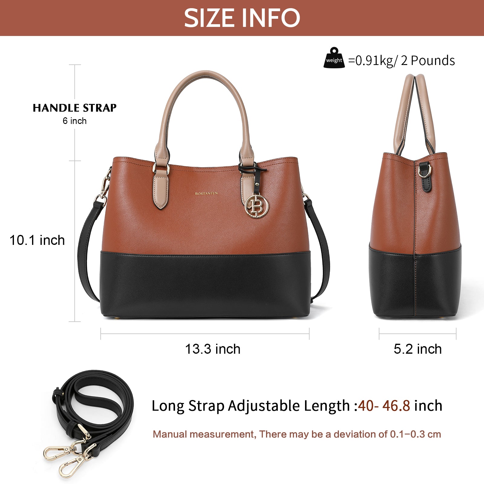 Judyy adjustable handle large leather tote bag hot sale