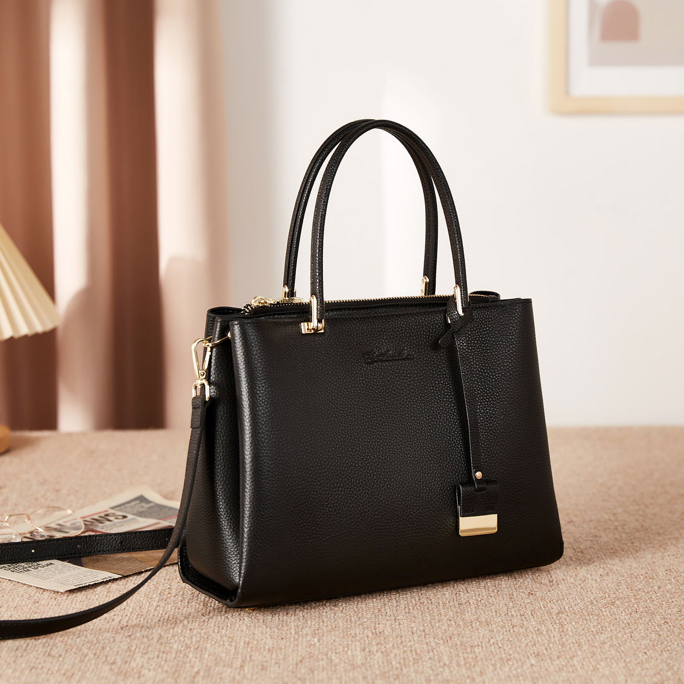 Handbag Women Shoulder Bags Fashion Purse Genuine Leather With