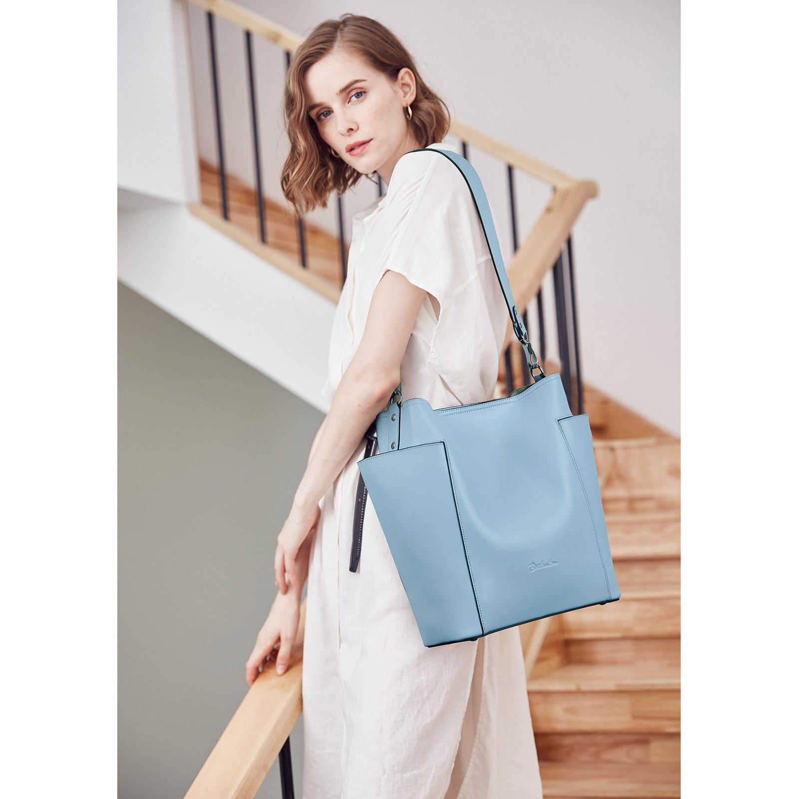 Buttery clearance leather handbags